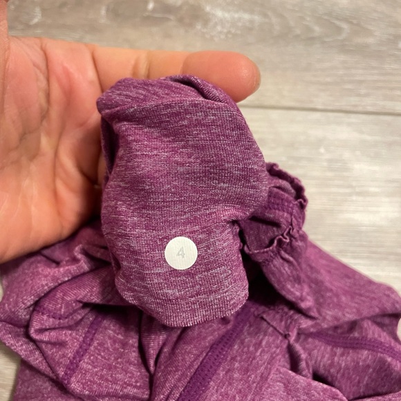 Lululemon Athletica run free tank Heathered plum size 4 - Picture 8 of 8